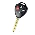 Remote KEY Shell FOB for Toyota Camry Corolla Avalon No Chips Inside