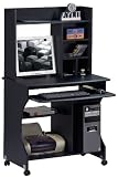Piranha PC35g Mobile Graphite Black Computer Workstation