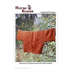 Baskestweave Kimono in Tunisian Crochet