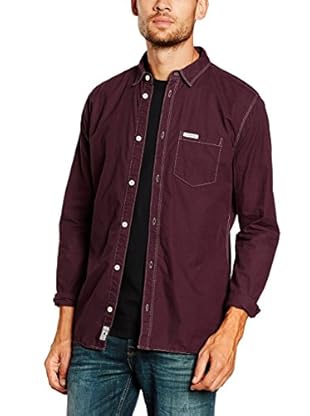 Pepe Jeans London Camisa Hombre New William (Burdeos)