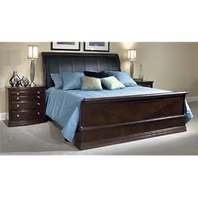 Broyhill Affinity Sleigh Bedroom Set in Caf?