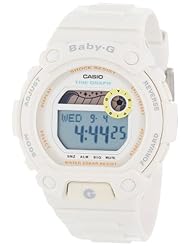 Casio Womens BLX102-7 Baby-G Multi-Function White Resin Digital Watch