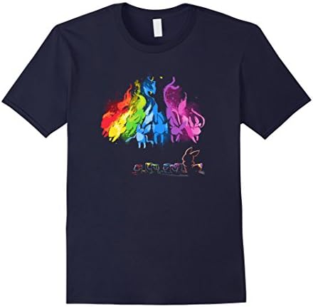 Men's Eevee Vivid Dreams T-shirt Medium Navy