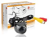 TaoTronics TT-CC06 Universal Car Rear View Bracket Mount Backup Camera (Waterproof IP67 / Color CMOS / 170 Degree Viewing Angle / Distance Scale Line)