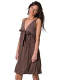 Velvet Dress - Meisha in Mocha