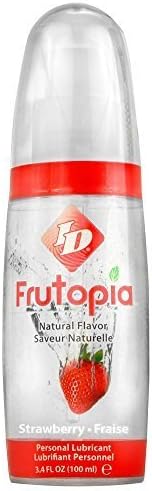 ID Frutopia Naturally Flavoured Strawberry Water-Based Lubricant 100ml by Westridge Laboratories Inc