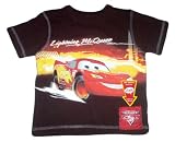 Toddler Boys Disney Cars Lightning McQueen iTalk Black T-Shirt
