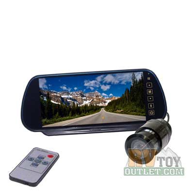 6.5-Inch TFT LCD Car RearView Monitor with Cable, Camera and Remote