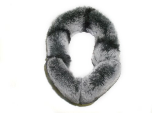 Rex Chinchilla Ear Muffs w/Fur on Band