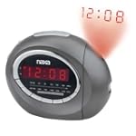 Naxa NX-162 Projection Alarm Clock w/ AM/FM Radio