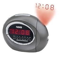 Naxa NX-162 Projection Alarm Clock w/ AM/FM Radio
