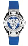 Tissot Men's T0114171704100 T-Race Chronograph Blue Rubber Strap Watch