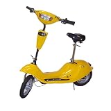 Yellow Deluxe Electric Scooter