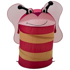 <b>Whitney Design Pop-Up Nylon Hamper, Buster Bee</b>