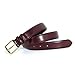 0211 - Marco LTD Mens Feather Edge Leather Dress Belt Cordovan