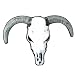 Giddy Up Cowboy Plastic Steer Head