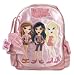 Bratz Girls Pink School Backpack Book Bag Tote Bonus Mini-purse