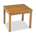 HON(tm) 80193MM - Laminate Occasional Table, Rectangular, 20w x 24d x 20h, Medium Oak