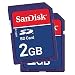 Sandisk Secure Digital Memory Card, 2gb, 2-pack