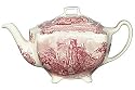 Johnson Brothers Old Britain Castles Pink Teapot
