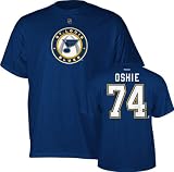 St. Louis Blues TJ Oshie Navy Alternate T Shirt (Medium)
