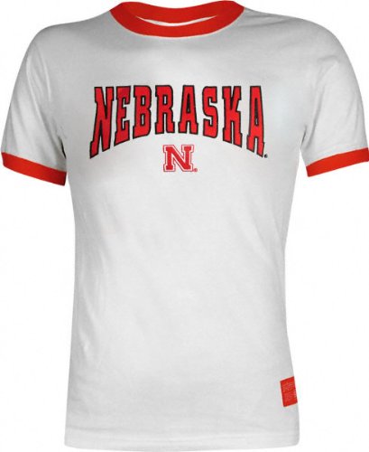 Buy Nebraska Cornhuskers Dagger Ringer T-Shirt