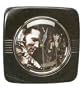 Elvis Presley Art Deco Metal Wall Clock New from Vandor