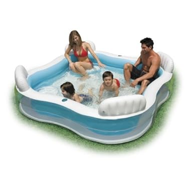 Obvious Blow Up Inflatable Pool Wseats