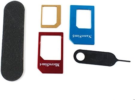 Mimuler 4 in 1 Three colors Sim Card Convert er Adapter Kit(Nano-Micro / Nano-Regular / Micro-Regular) Standard For iPhone/Android phone/Any Smart Mobilephone