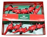 Kurt Adler UL0676 Red Cardinal Light Set, 10 Light
