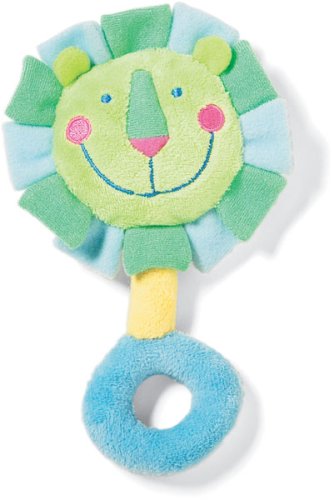 Childrens Toyshop  Toys : Manhattan Baby - Jingle Jungle Lion Rattle, 16.5cm