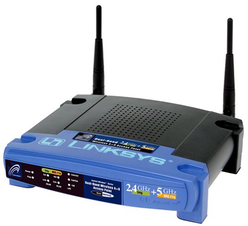Buy Cisco Linksys WAP55AG Dual Band Wireless A+G Access Point 