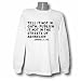 Tell it not in Gath; publish it not in the streets of Ashkelon Samuel i. 20. Long Sleeve T-shirt