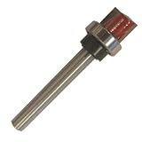 Milescraft 2216 1/2-Inch Bearing Guided Straight Router Bit for Mortising