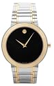 Movado Men's Stiri Two-Tone Black Dial Watch #0606193