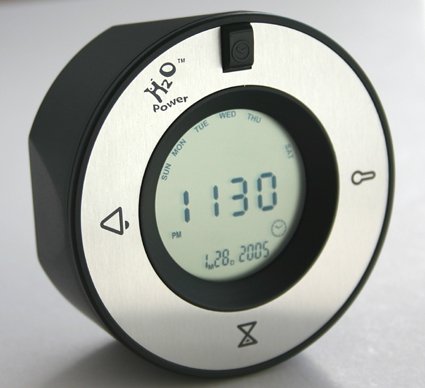 Childrens Toyshop  Electronics : H2O Multifunction Clock - Replaceable Water Battery - Time\Alarm\Timer\Temperature