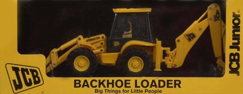 Childrens Toyshop  Toys : JCB 1:32 Black Hoe Loader