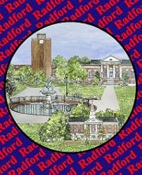 Radford University - Collegiate Sculptured Night Light