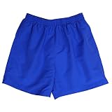 Mens Microfiber Pull-On Shorts-Royal