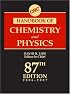 CRC Handbook of Chemistry and Physics, 87th Edition (Crc Handbook of Chemistry and Physics)