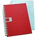 Pantone Ruled Note Book, Spiral Ring, B6, 100 Sheets, Tomato, Pack of 3 (50211-88998-6)