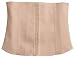 Squeem Magical Lingerie Shapewear, Firm Compression, Cotton  Rubber, Waist Cincher, Mens, Nude, 4 XL