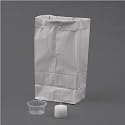 Set of 72 Luminary Bags and 72 Votive Candles, White