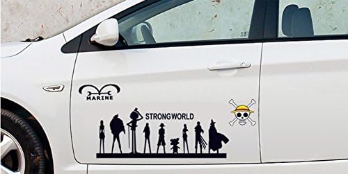 sticker wall decorative Classic Animation ONE PIECE Arts Car Styling Stickers Style Car Decal Decorative Car/Wall Stickers