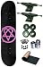 Bam Heartagram HIM Black Complete Skateboard New On Sale