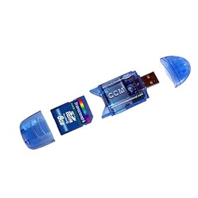 10 in 1 Mini USB 2.0 Memory Card Reader Writer by