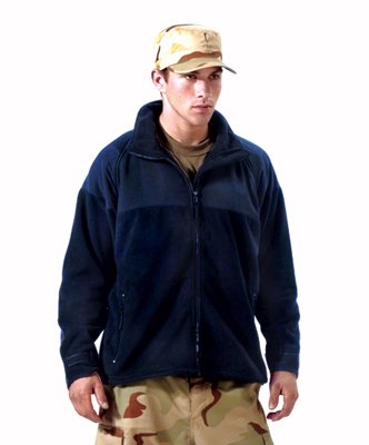 Black ECWCS Polar Fleece Jacket Liner by 
