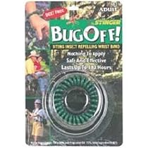 Bug Off! Adult Biting Insect Repelling Wrist Band