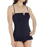 UPC 843953000907 product image for SPANX Ruffle Swim Dress (2691) 10/Navy Splash | upcitemdb.com