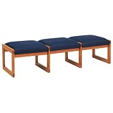 Fabric Three Seat Bench